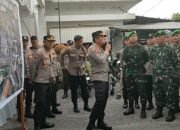 Kapoltes Bangka Barat  Hadiri Rapat Pleno Terbuka di Kantor KPU Kab Babar