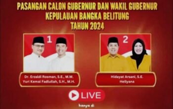 Debat Publik Pertama Calon Gubernur dan Wakil Gubernur Kepulauan Bangka Belitung 2024