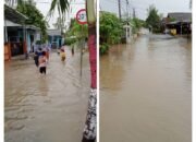 Banjir Rendam Rumah Warga di Jalan Mayung, Lontong Pancur